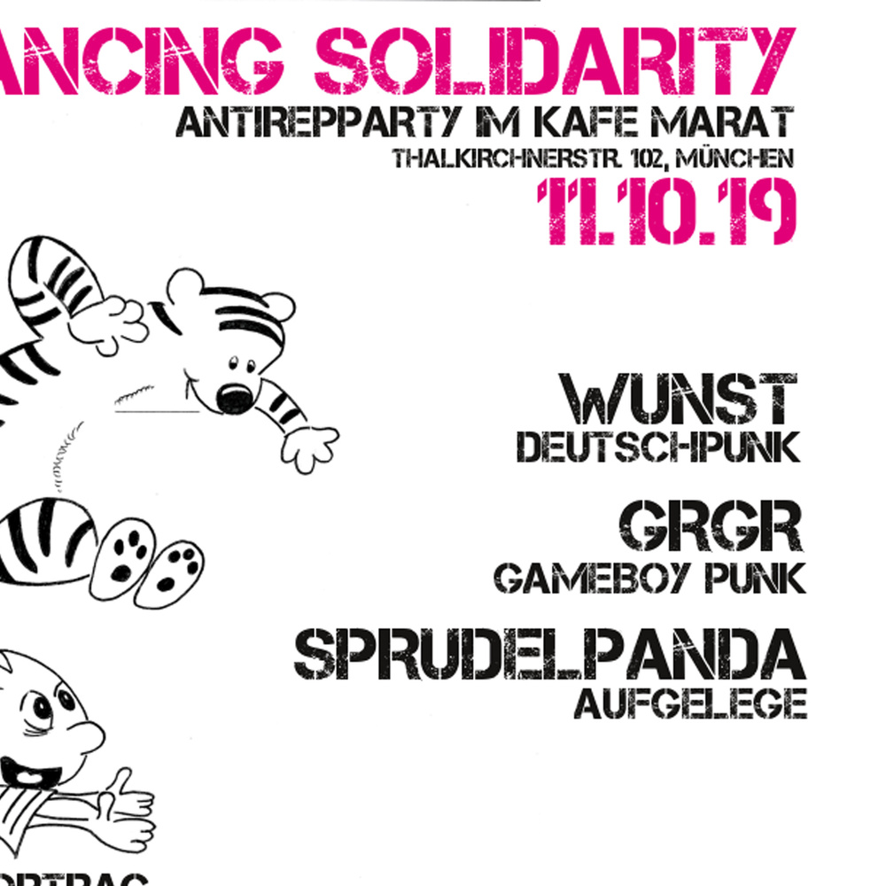 Beitragsbild: Dancing Solidarity Antirepparty
