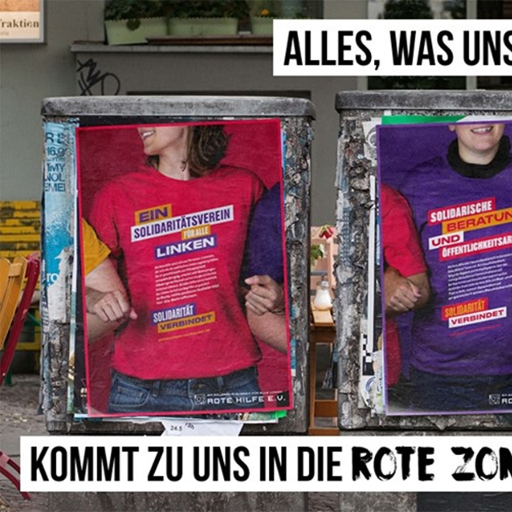 Beitragsbild: Rote Zone Solidarität verbindet