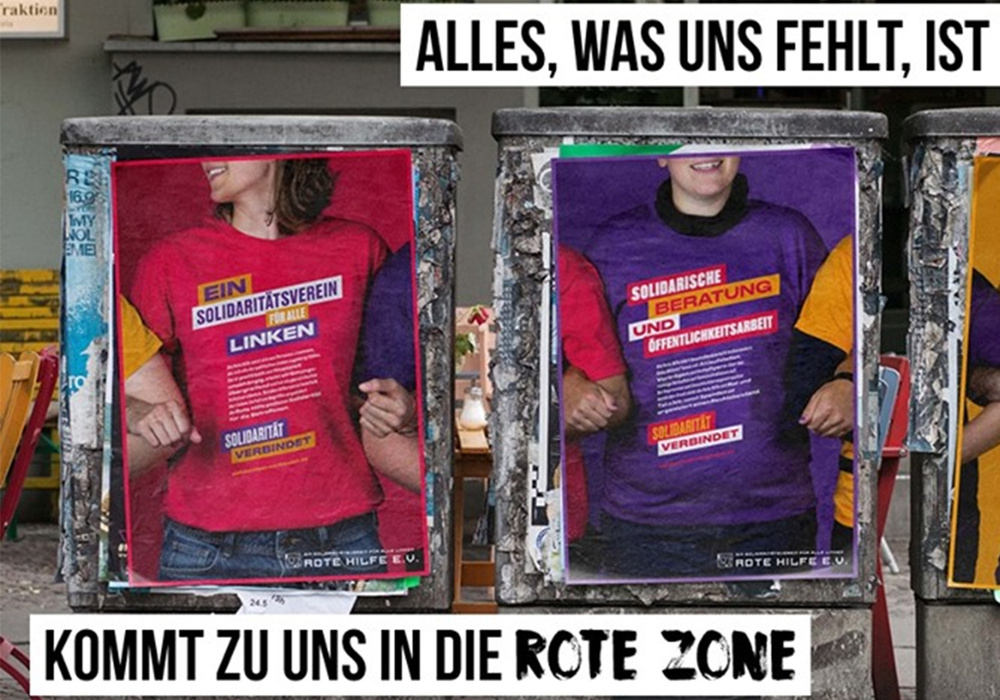 Beitragsbild: Rote Zone Solidarität verbindet