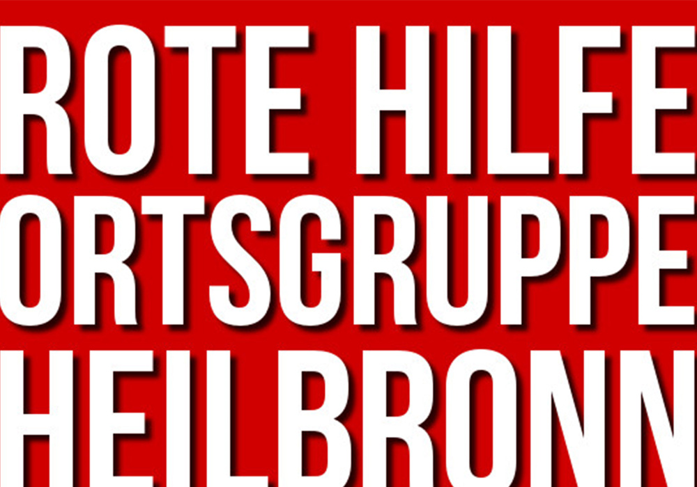 Beitragsbild: Offenes Treffen Rote Hilfe Heilbronn
