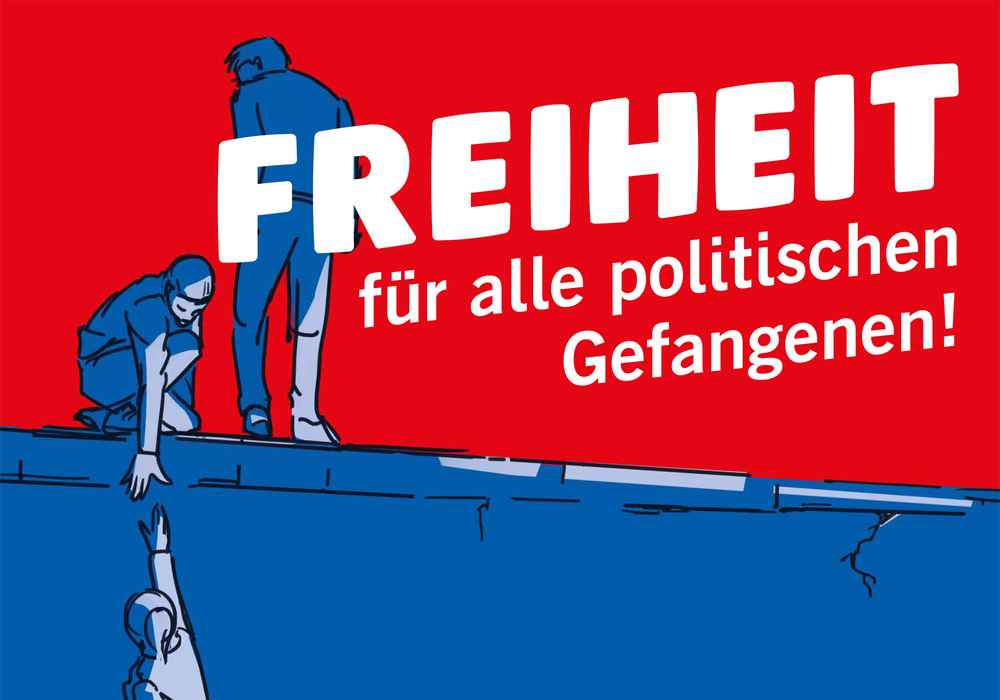 Beitragsbild: Bündniskundgebung Freiheit für alle politischen Gefangenen!