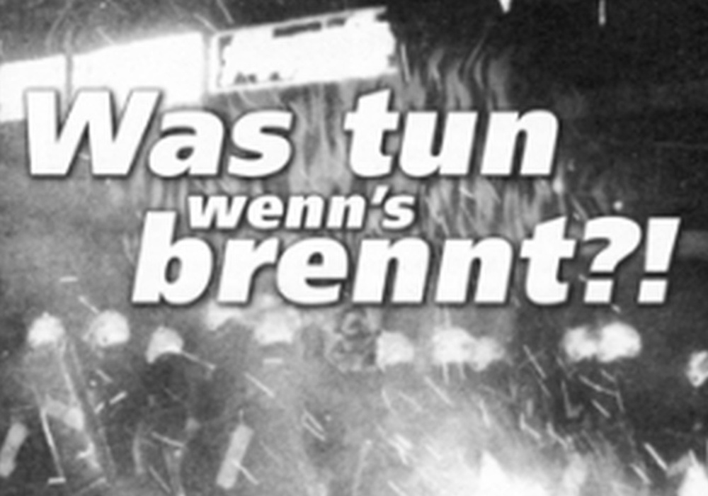 Beitragsbild: Was tun wenns brennt Workshop-Reihe